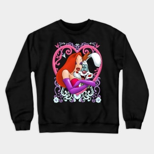 Rabbit Valentine Crewneck Sweatshirt